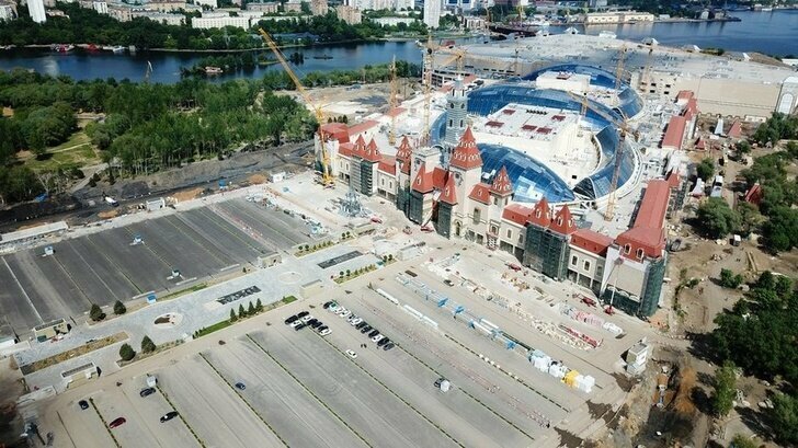 В Москве завершается строительство грандиозного парка развлечений «Остров мечты»