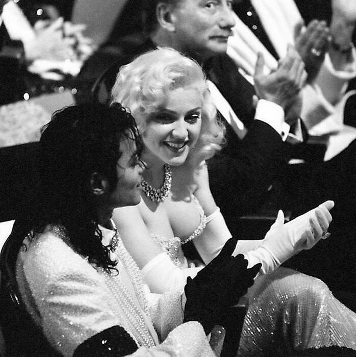 Майкл Джексон и Мадонна на Оскаре 1991 года