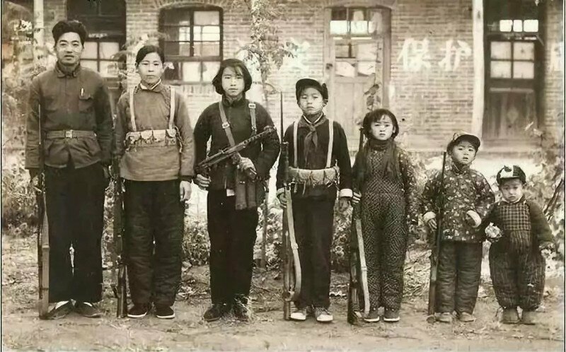 Обычная китайская семья. 1960-70 гг. 