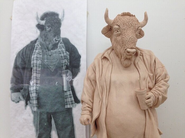 Скотный двор: люди с головами животных от Алессандро Галло