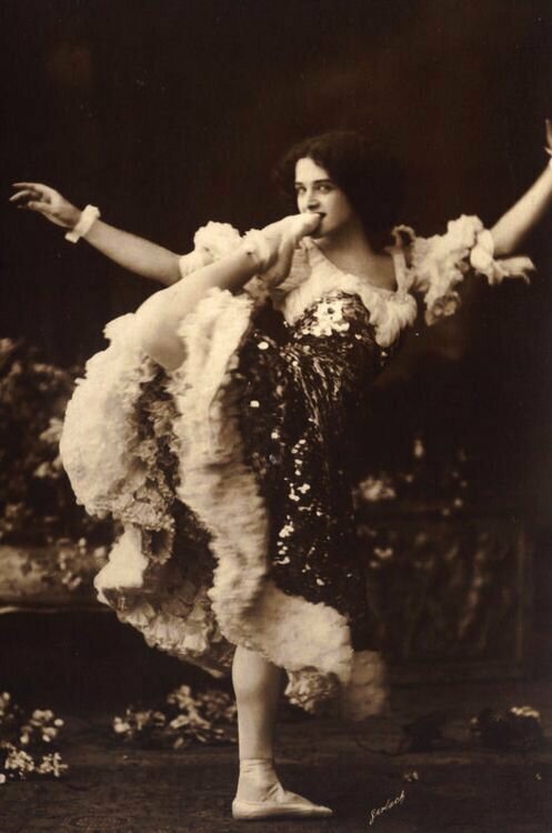 Лили Флексмор звезда водевиля, 1905 год