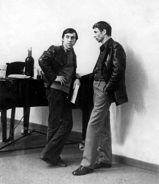 Владимир Высоцкий и Олег Даль, 1974 год