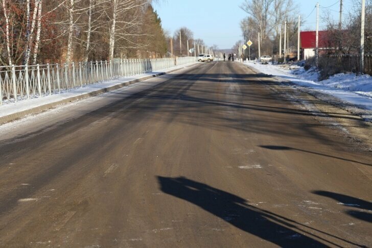 В Орловской области после реконструкции открыта автодорога Шаблыкино — Юшково