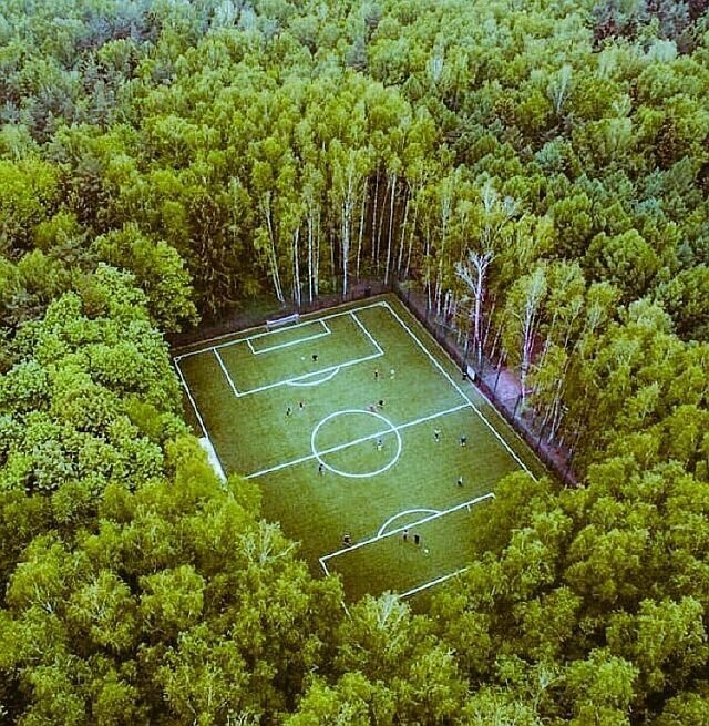 Футбольное поле, Московская область