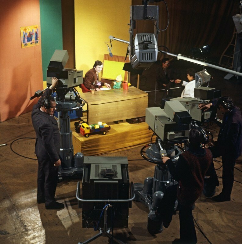 Запись любимой детской передачи «Спокойной ночи, малыши»,1978 год, Москва.