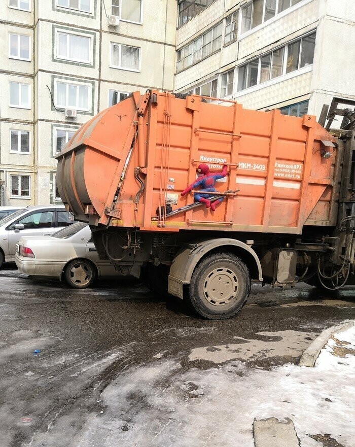 Человек-паук чётко впечатался