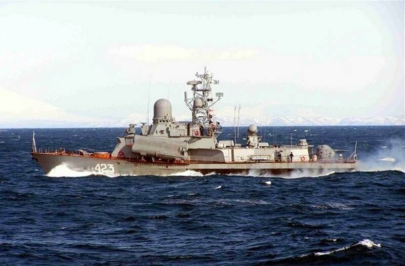 Малый ракетный корабль ТОФ «Смерч» вышел на ходовые испытания после ремонта и модернизации