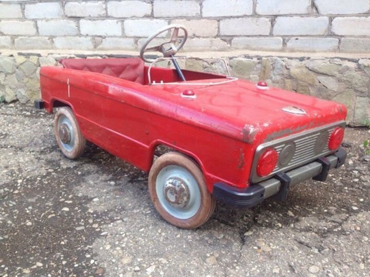 ВАЗ-2101 "Львовянка"  — восстановление детского педального автомобиля