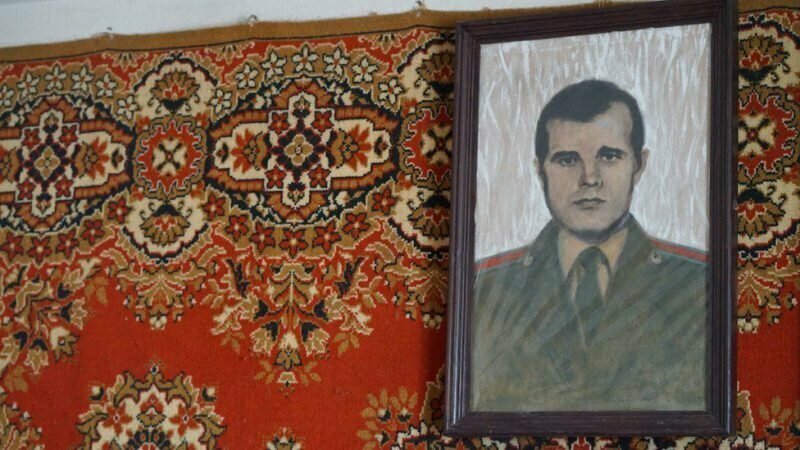 Портрет Василия Игнатенко в доме его матери
