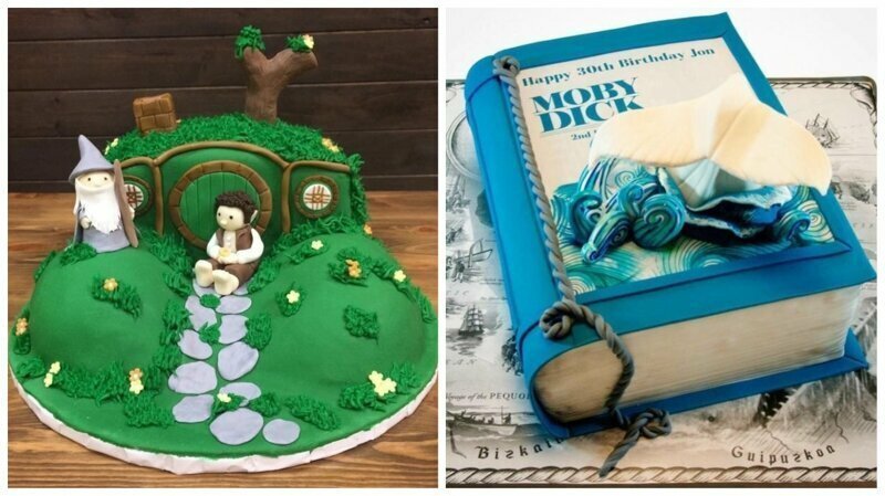 22 волшебных торта, которые оценят все любители чтения