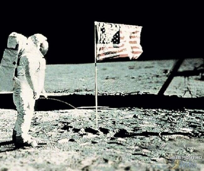 Русские тоже были на Луне, вот вам фотография.