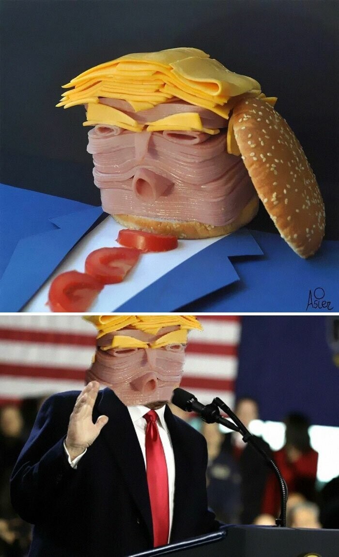 25. Трамп-сэндвич