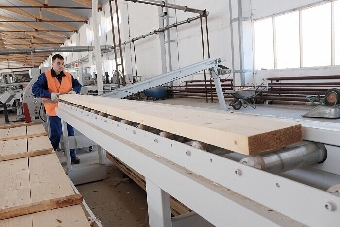 В Кировской области запущено новое производство домов из клееного бруса