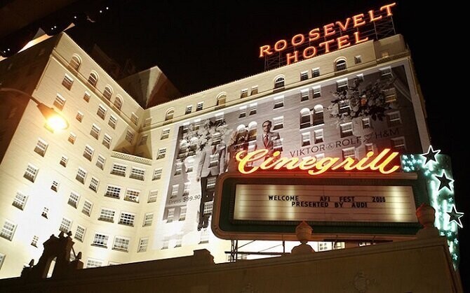 18. Отель «Голливуд-Рузвельт» – Лос-Анджелес, Калифорния