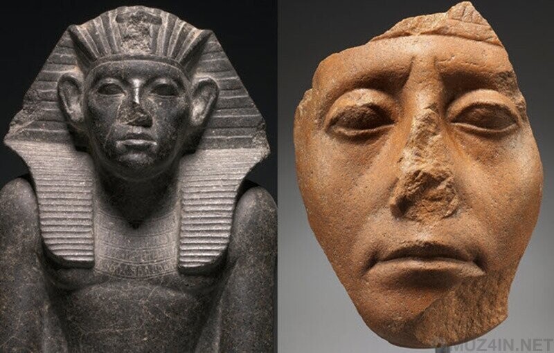 Почему у всех египетских статуй сломан нос?