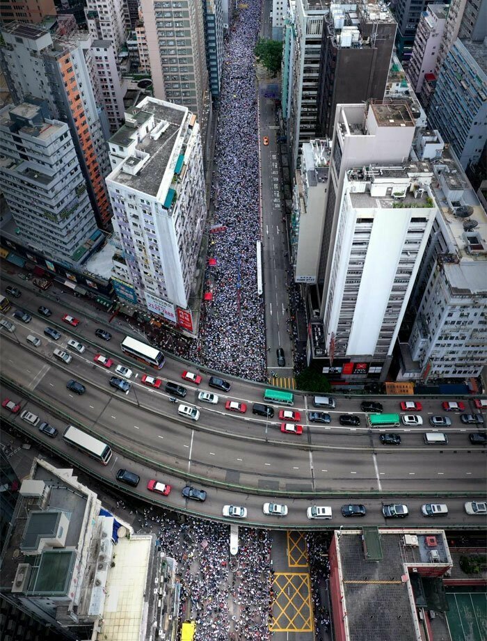 Гонконг показал, как выглядит образцовый народный протест
