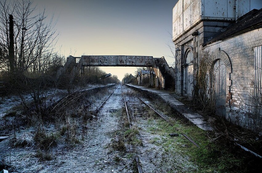 Заброшенные жд станции россии фото