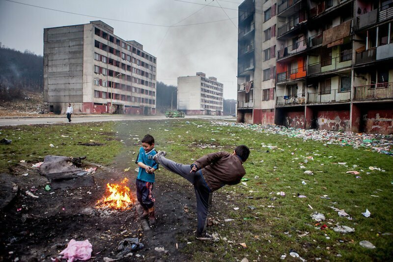 Как выглядит одно из самых больших цыганских гетто в Европе
