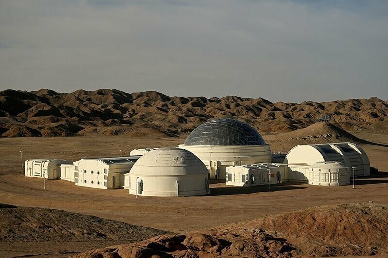 Китайская компания создала симуляцию Марса в пустыне Гоби