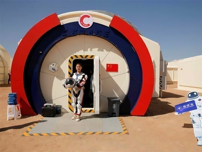Китайская компания создала симуляцию Марса в пустыне Гоби