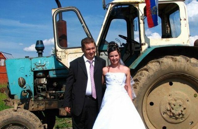 19. Типичная свадьба тракториста
