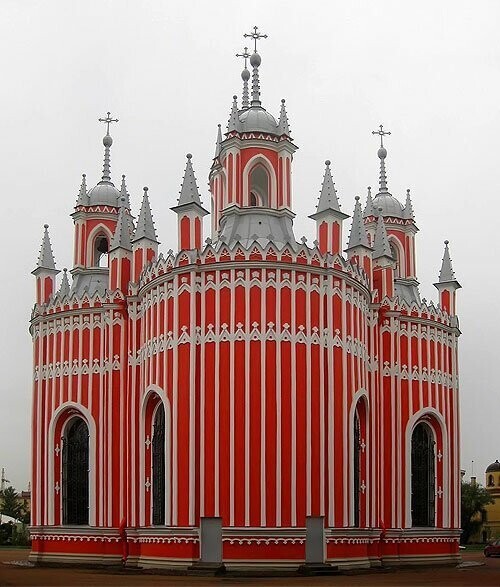Чесменская церковь в Санкт-Петербурге.