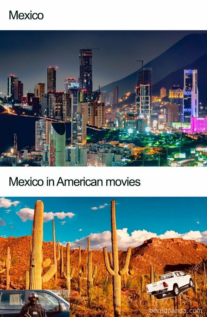 2. Мексика в реальной жизни VS Мексика в американском кино