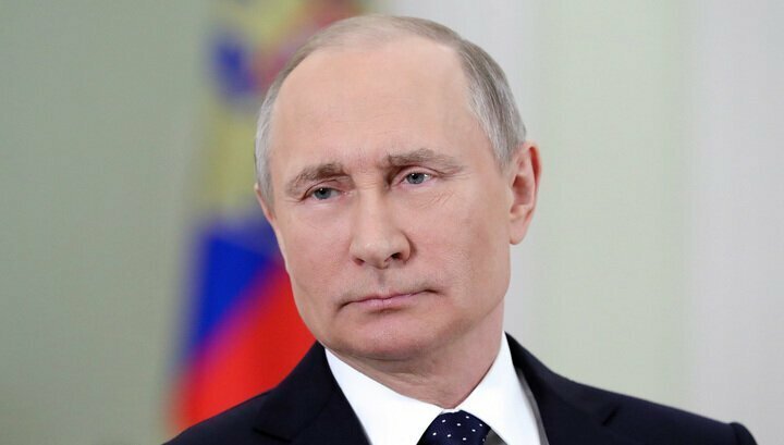 Владимир Путин рассказал, будет ли спущен российский флаг на Курилах   Источник: https://fishki.net/add/ © Fishki.net