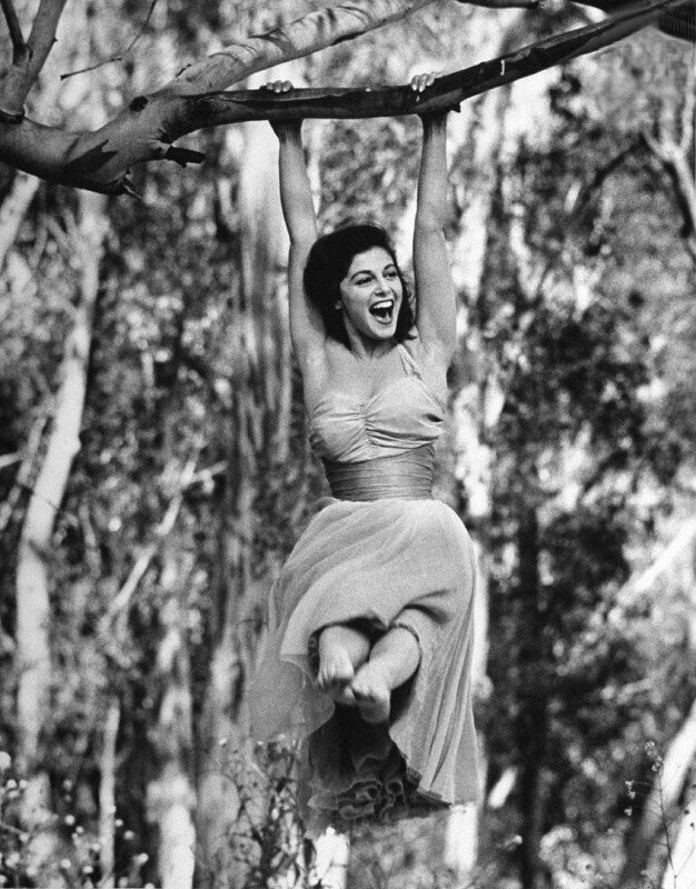 Итальянская актриса Пьер Анджели, 1950-е.