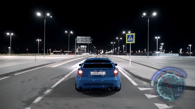 Россиянин снял ролик в стиле Need For Speed