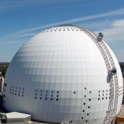 Эрикссон-Глоб, самое большое сферическое здание в мире