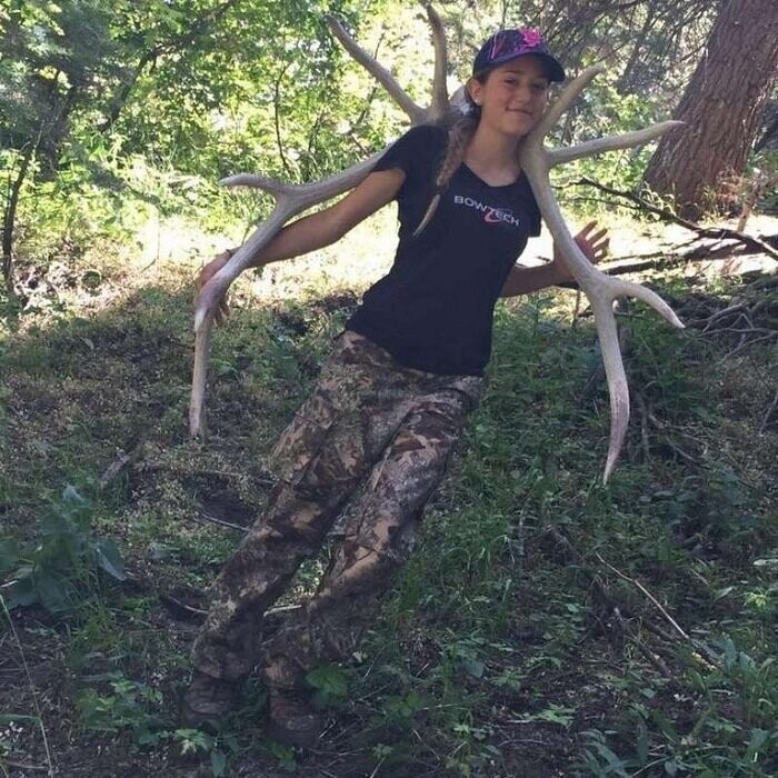 Ариана Гурдин - 12-летняя охотница из США