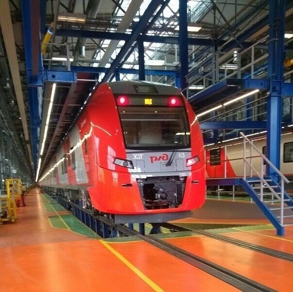 РЖД получили первую «Ласточку» с системой для беспилотных поездов