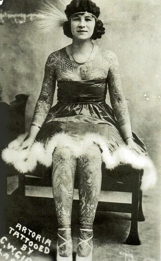 10. Анна "Артория" Гиббонс, 1920-е
