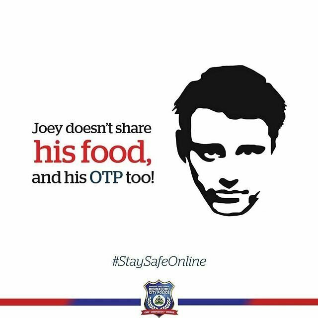 «Джоуи не делится своей едой И одноразовыми паролями тоже!»