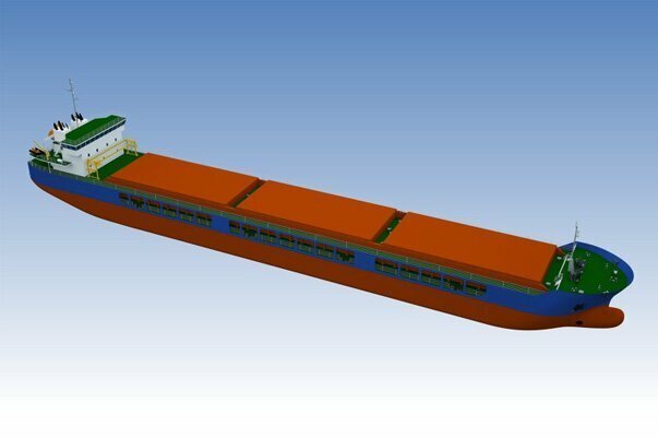 В Навашино спущен на воду пятый сухогруз проекта RSD32M