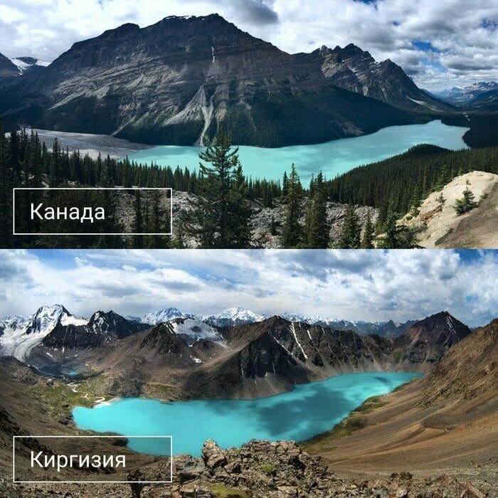 3. Канада и Киргизия