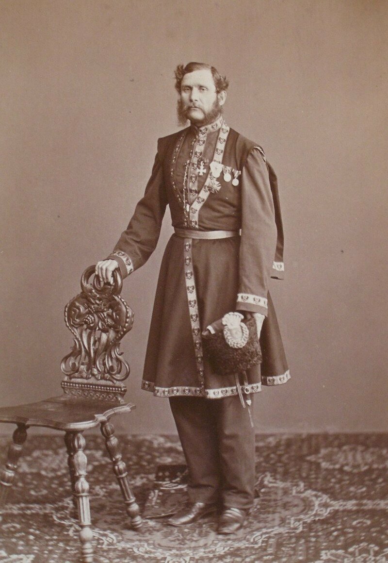 Камер-казак Императрицы Марии Фёдоровны Тихон Егорович Сидоров, 1888 год