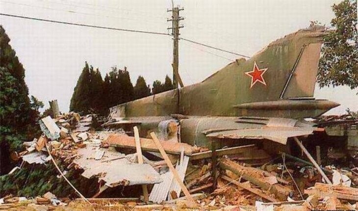 Катастрофа МиГ-23 в Бельгии 4 июля 1989 года