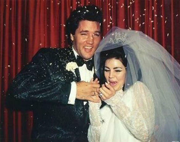 Свадьба Элвиса и Присциллы 1 мая 1967 года 