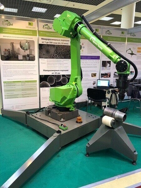 Представлен первый в России мобильный робот для лазерной обработки металлов