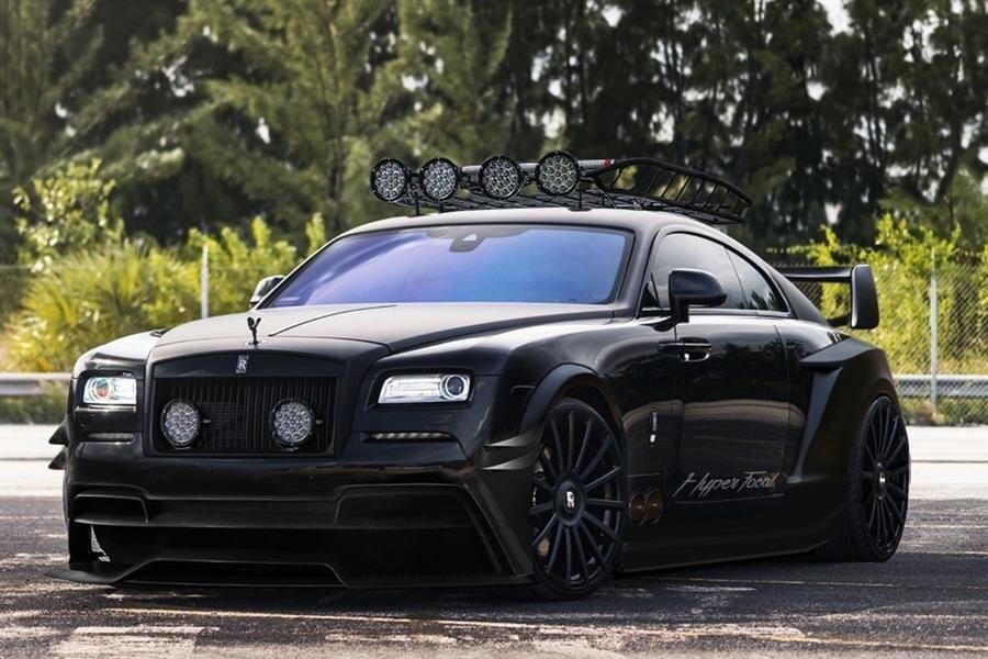 Rolls Royce Ghost 2020 черный матовый