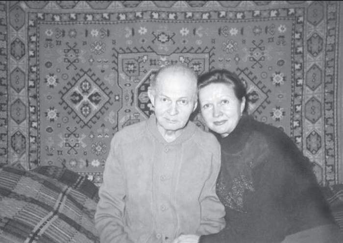 Наталья Гундарева с отцом Георгием Макаровичем.