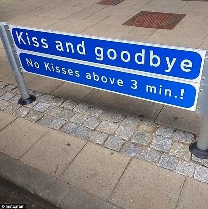 6. "Поцеловал и до свидания! И не надо целоваться дольше 3 минут!"
