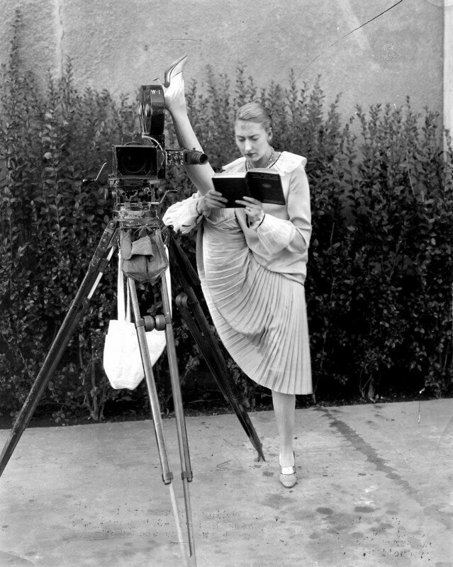 Актриса и танцовщица Шарлотта Гринвуд. Студия Metro-Goldwyn-Mayer, 1928 год