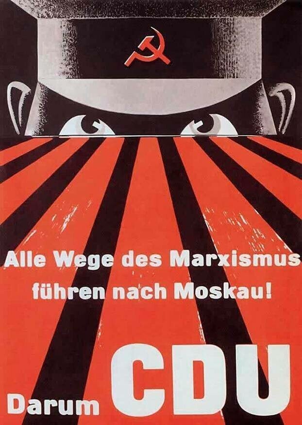 Все марксистские пути приводят к зависимости от Москвы. Западная Германия, 1953