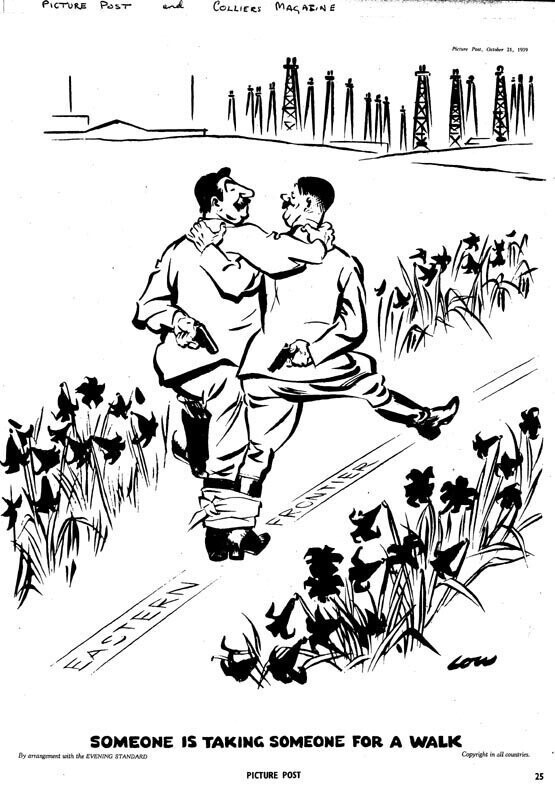 Английская карикатура. Осень 1939 года