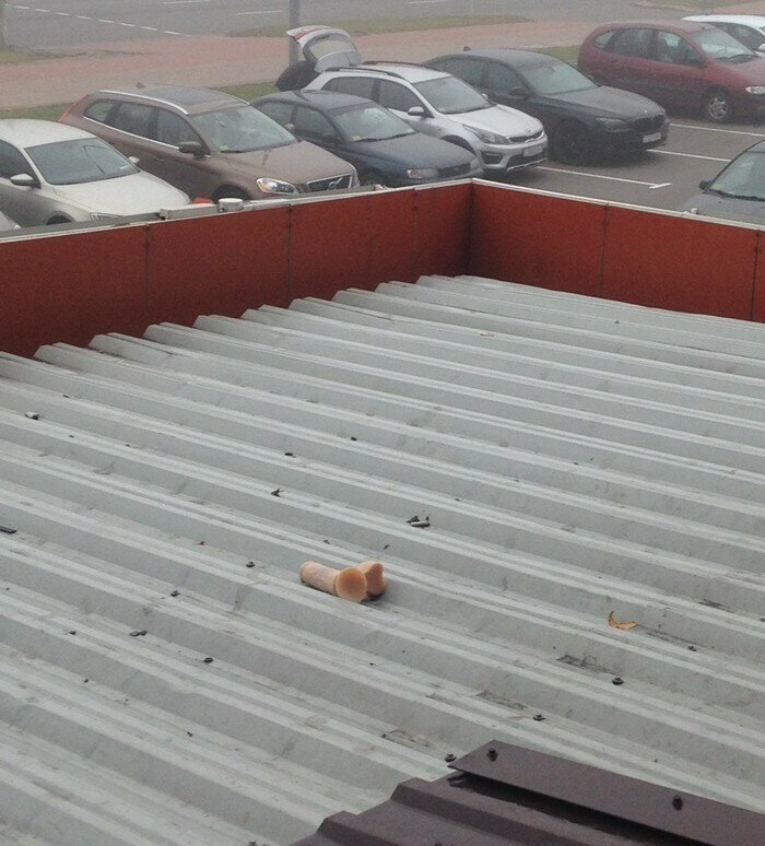 На крыше в Минске