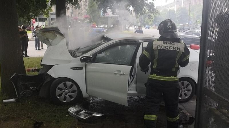 ДТП в Калининском районе Санкт-Петербурга