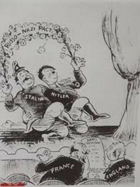 Западноевропейские карикатуры на Сталина